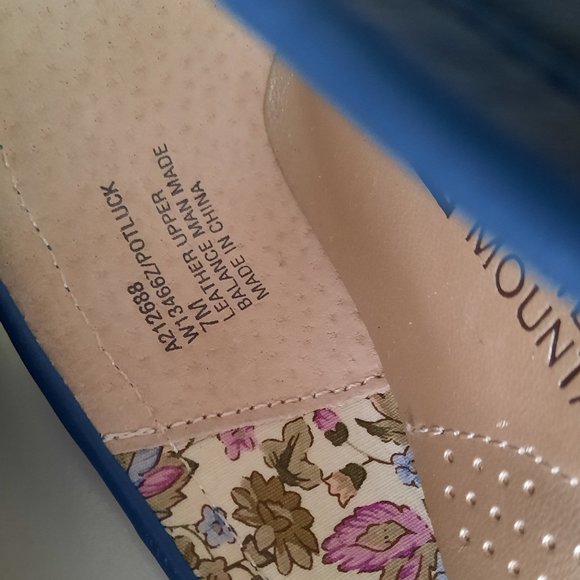 Vintage White Mountain Potluck Leather Slip On Loafers - Picture 9 of 14